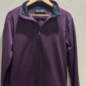 Under Armour Dark Purple Cold Gear Loose Fit